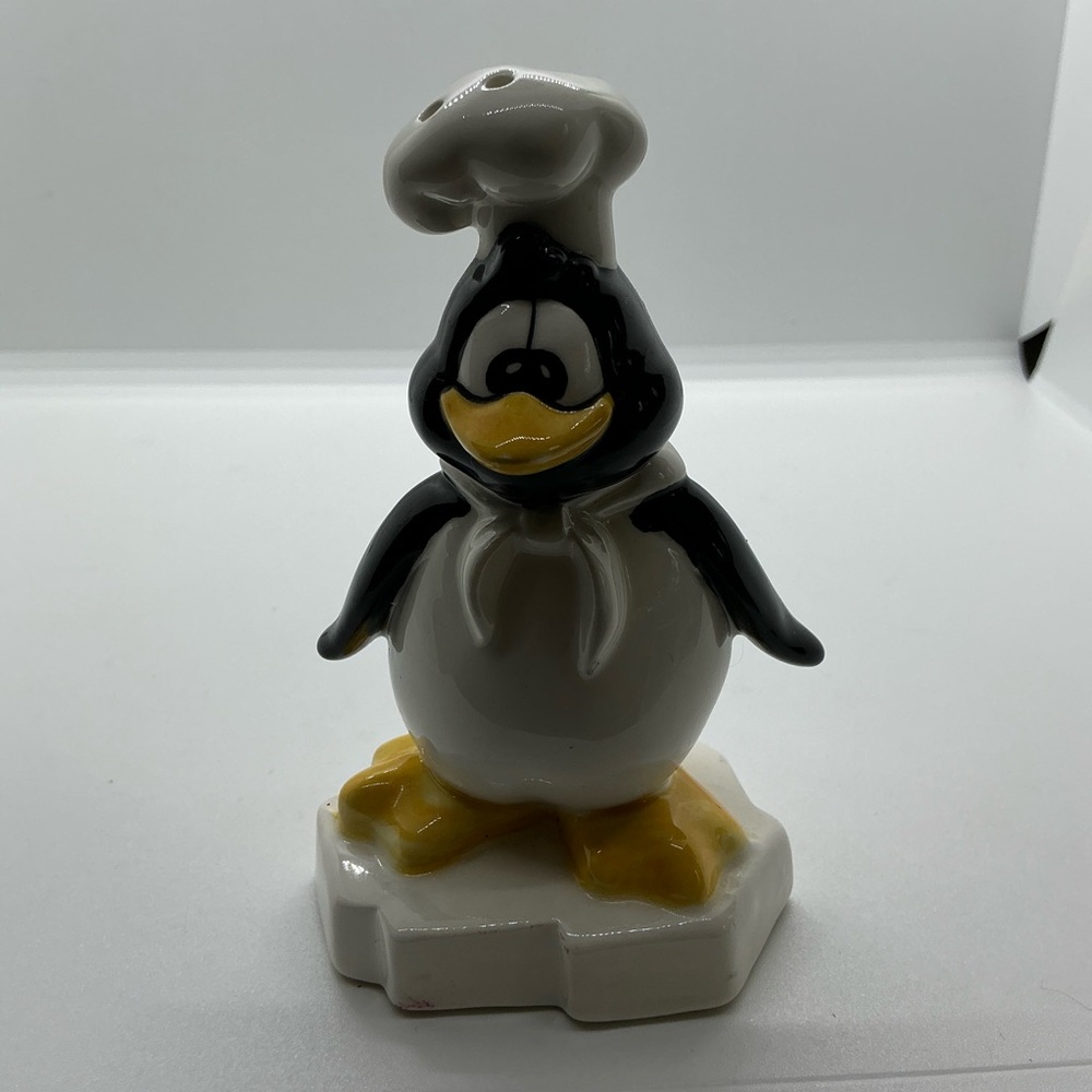 Rare Vintage Josef Originals Penguin Chef Powdered Sugar Shaker